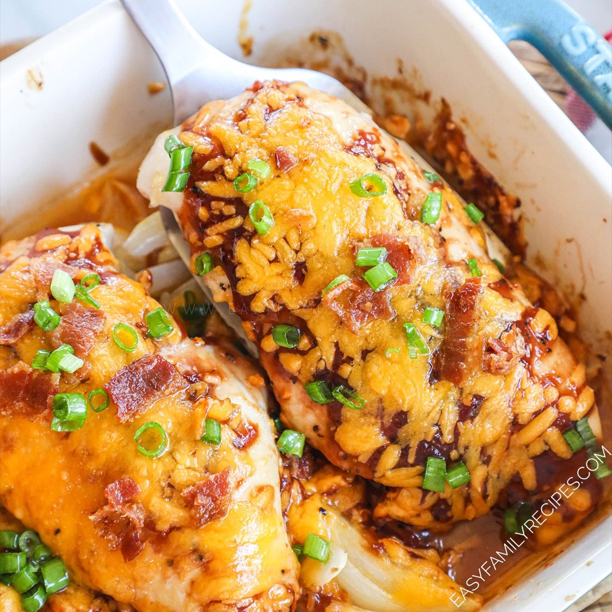 Easy One-Pan Cheesy Bacon BBQ Chicken: Restaurant Quality